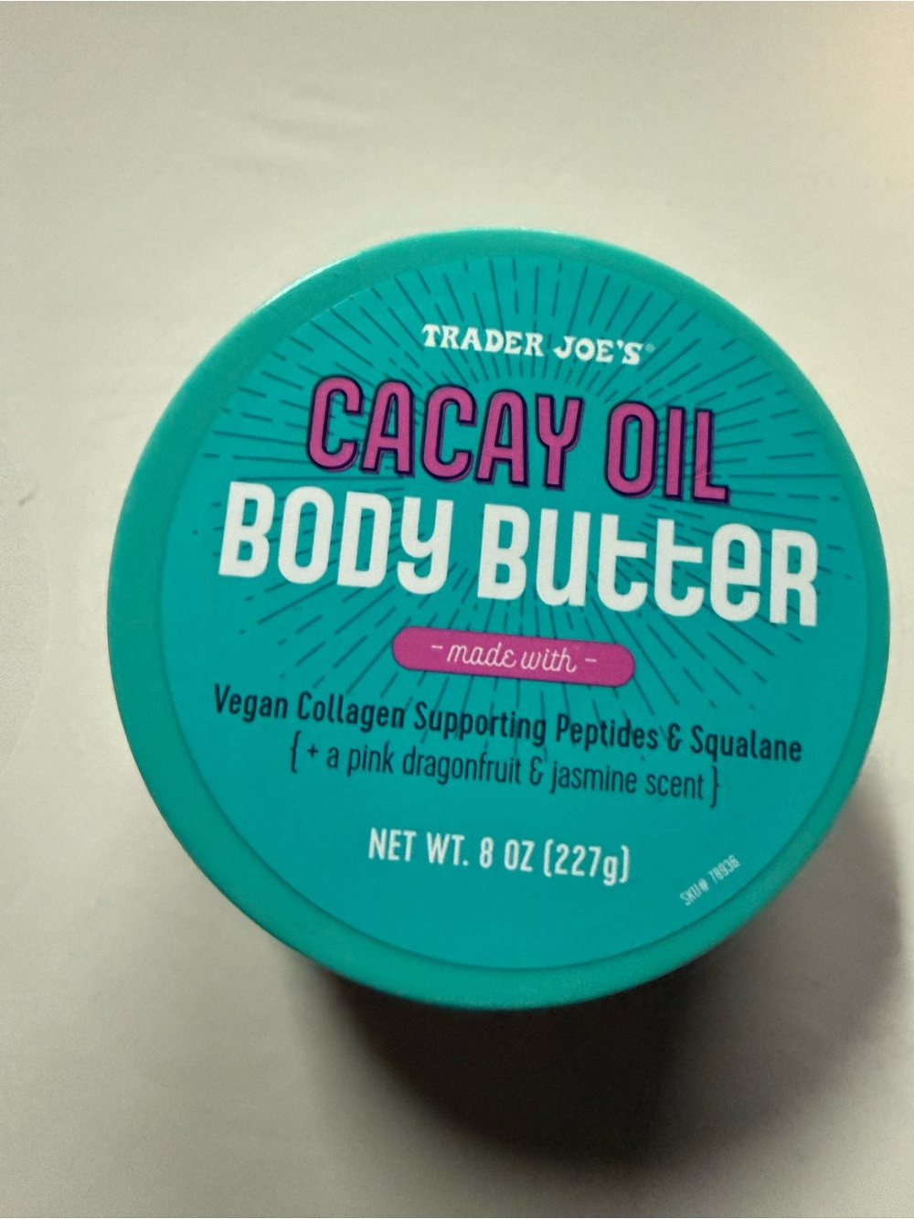 Trader Joe's Cacay Oil Body Butter